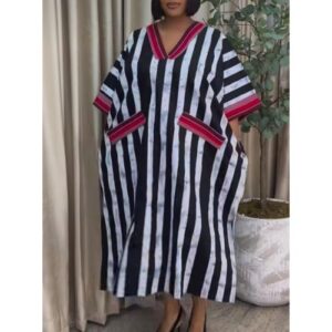 Classic Ankara bubu dress